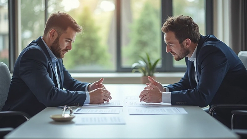 Darstellung von verschiedenen Finanzprodukten und Investitionsmöglichkeiten auf dem Schreibtisch